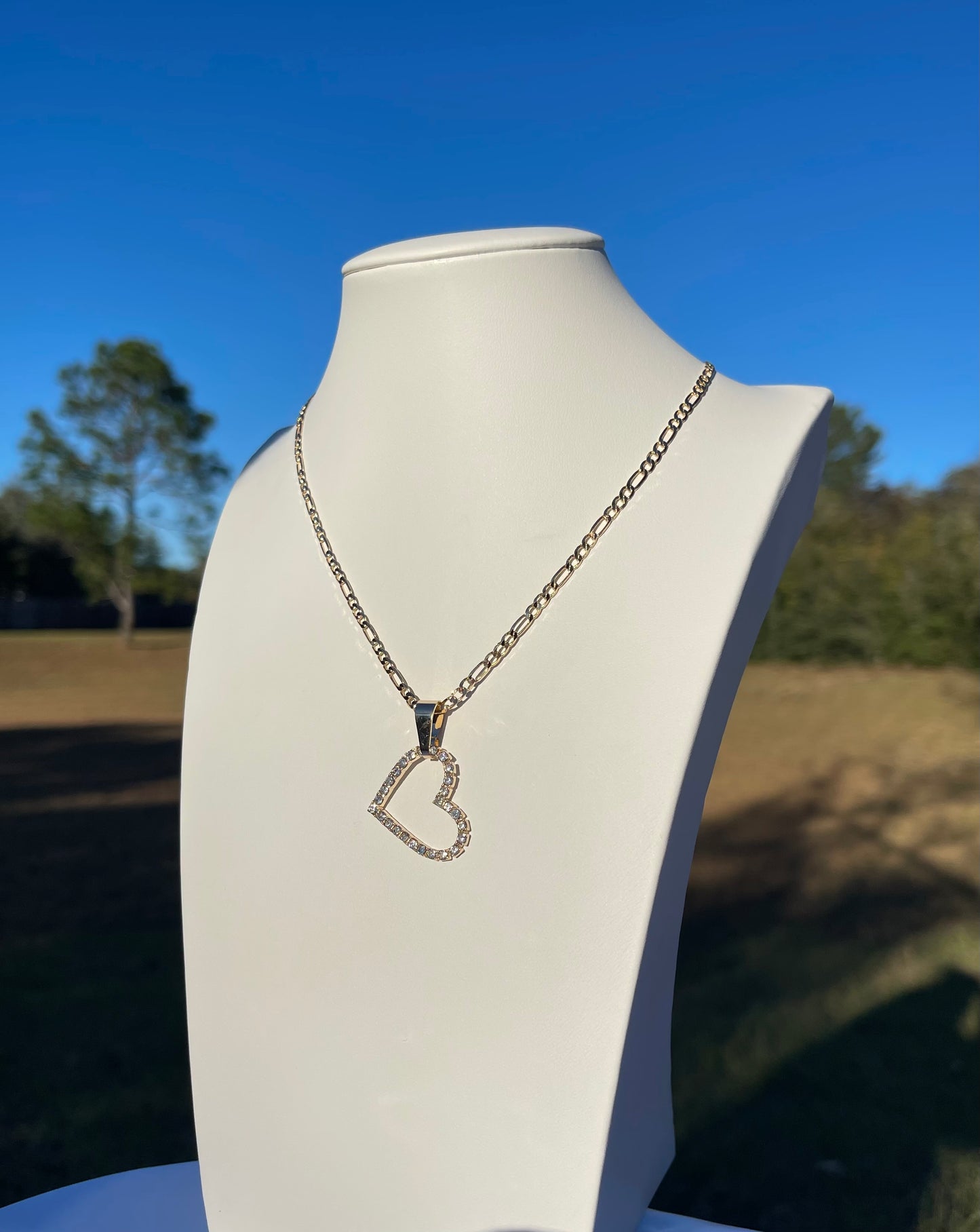 P39- Diamond Heart Necklace