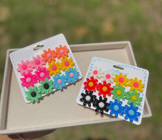 Variety Sunflower Studs