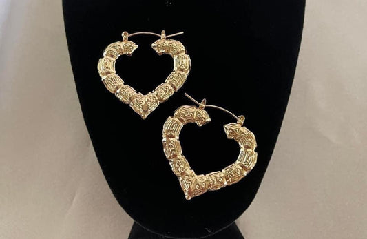 Gold Plated Hoops (H-15)