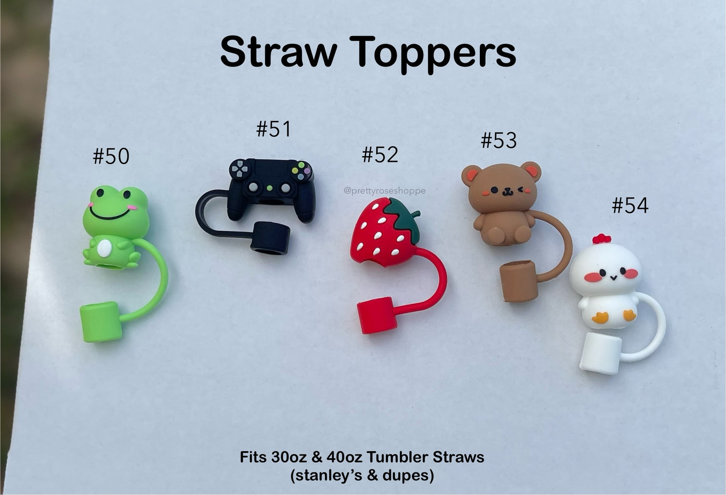 Straw Toppers