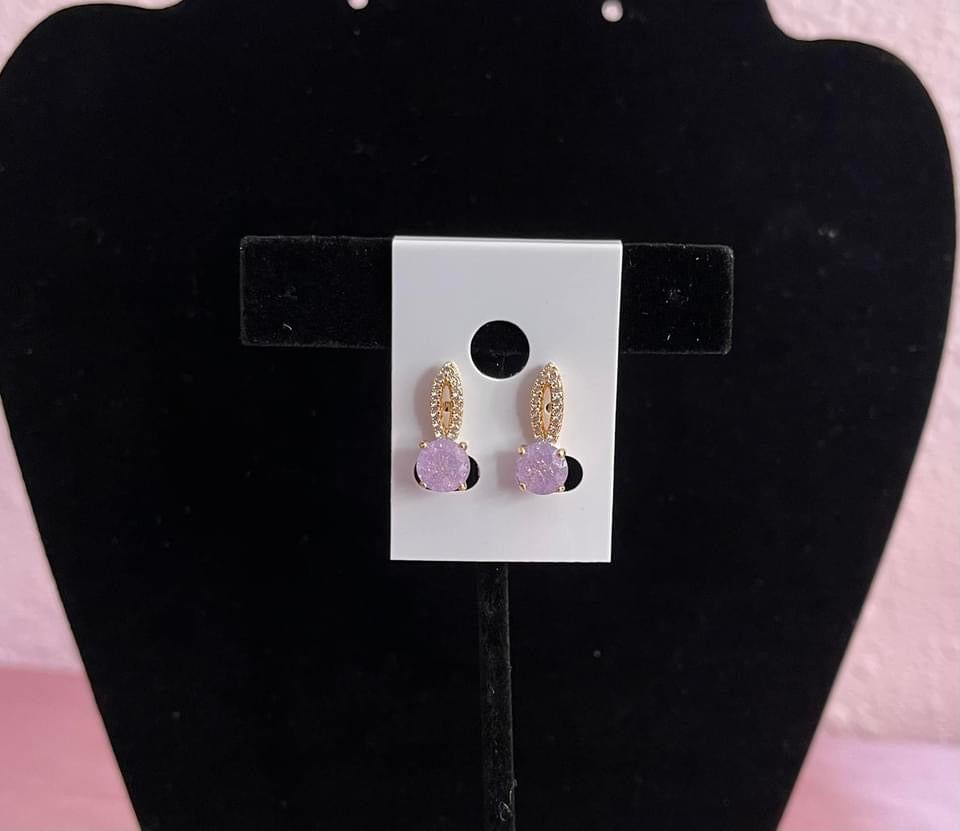 Gold Plated Earrings (E-14)