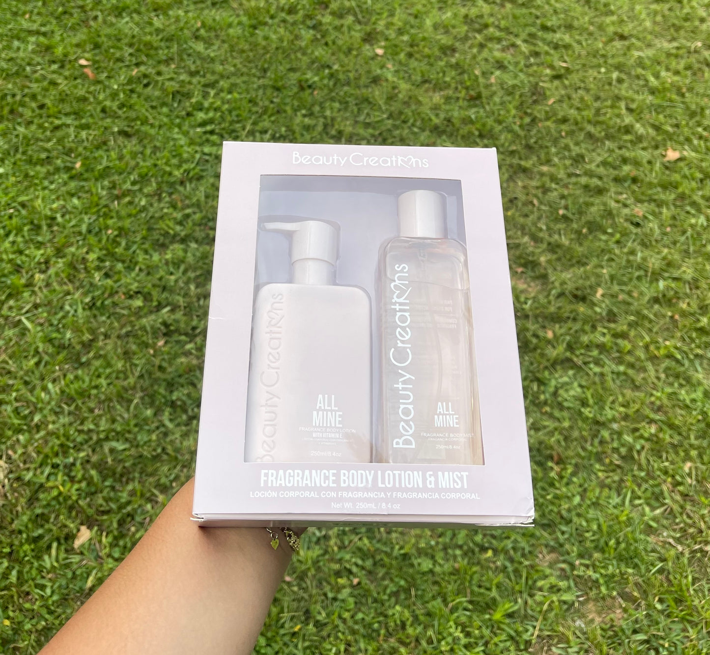 Beauty Creations Lotion & Mist Set