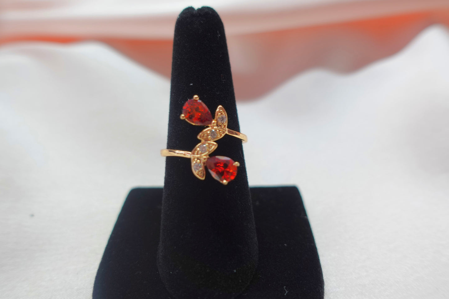 Red Flower Ring