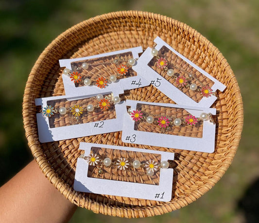 Daisy Flower Bracelets