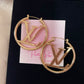 Gold Plated Hoops (H-32)