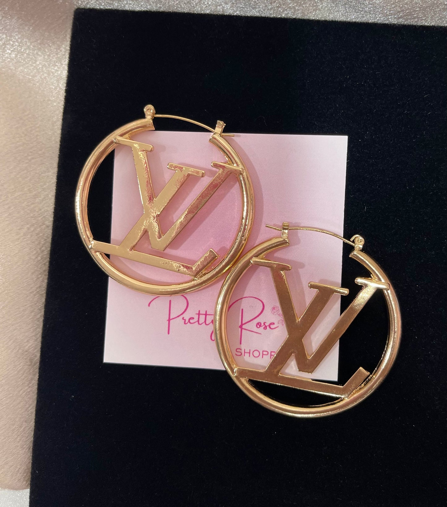 Gold Plated Hoops (H-32)