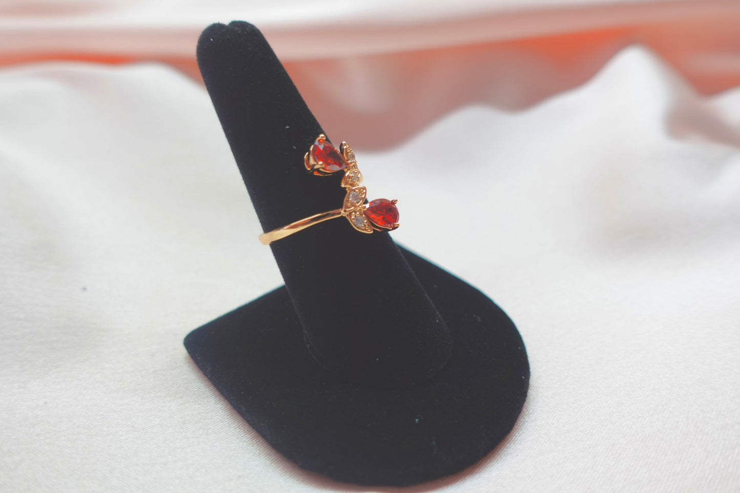 Red Flower Ring