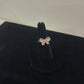 Diamond Butterfly Adjustable  Ring