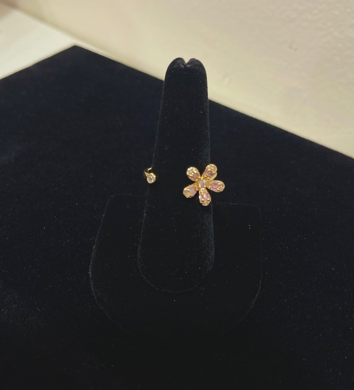 Adjustable Flower Ring