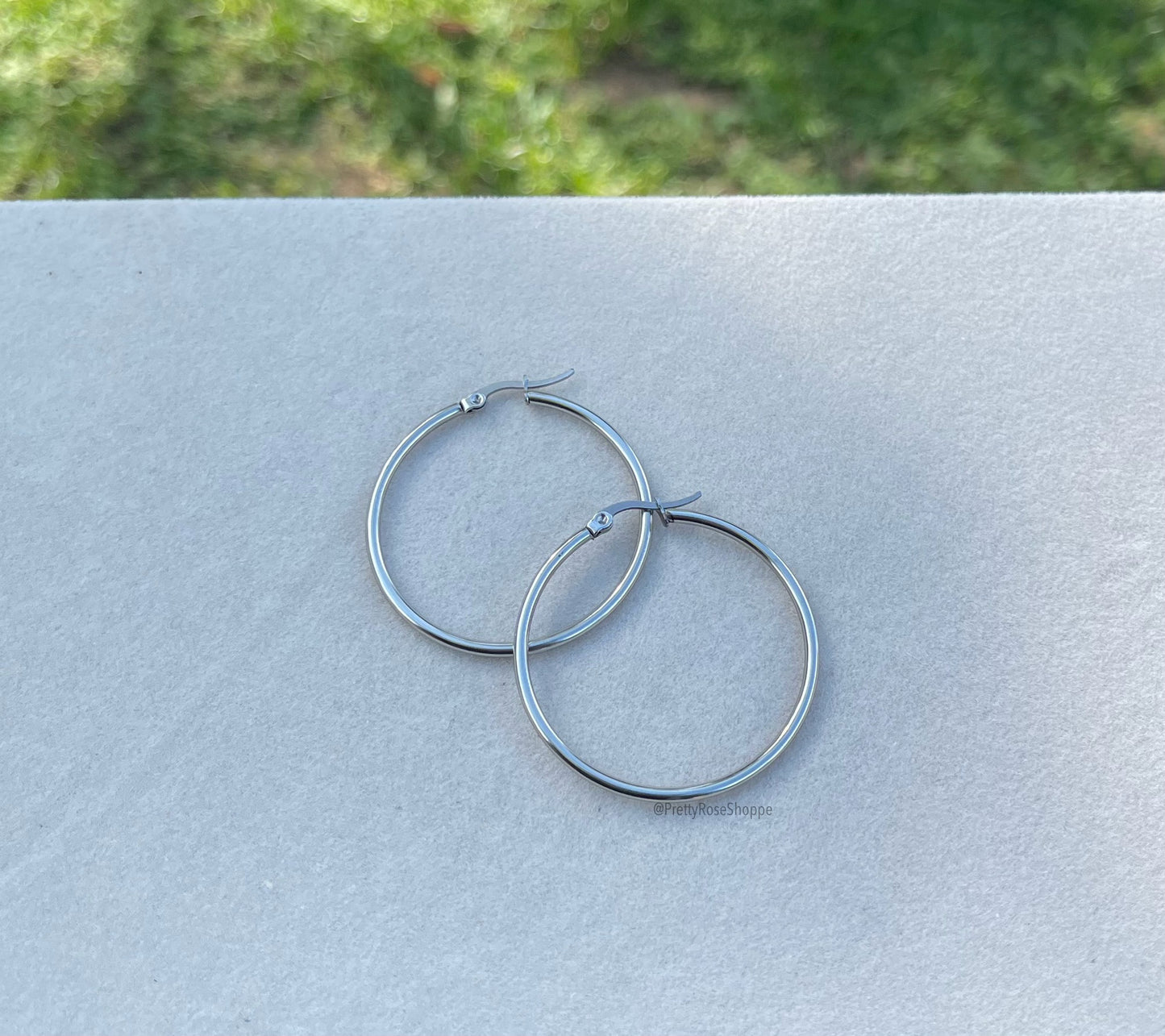 Straight Stainless Steel Hoops