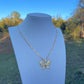 P51 - Gold Butterfly Necklace