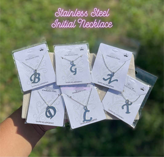 Initial SS Necklaces