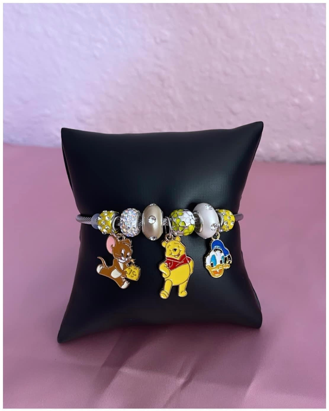 (B-15) Character Charm Bracelet