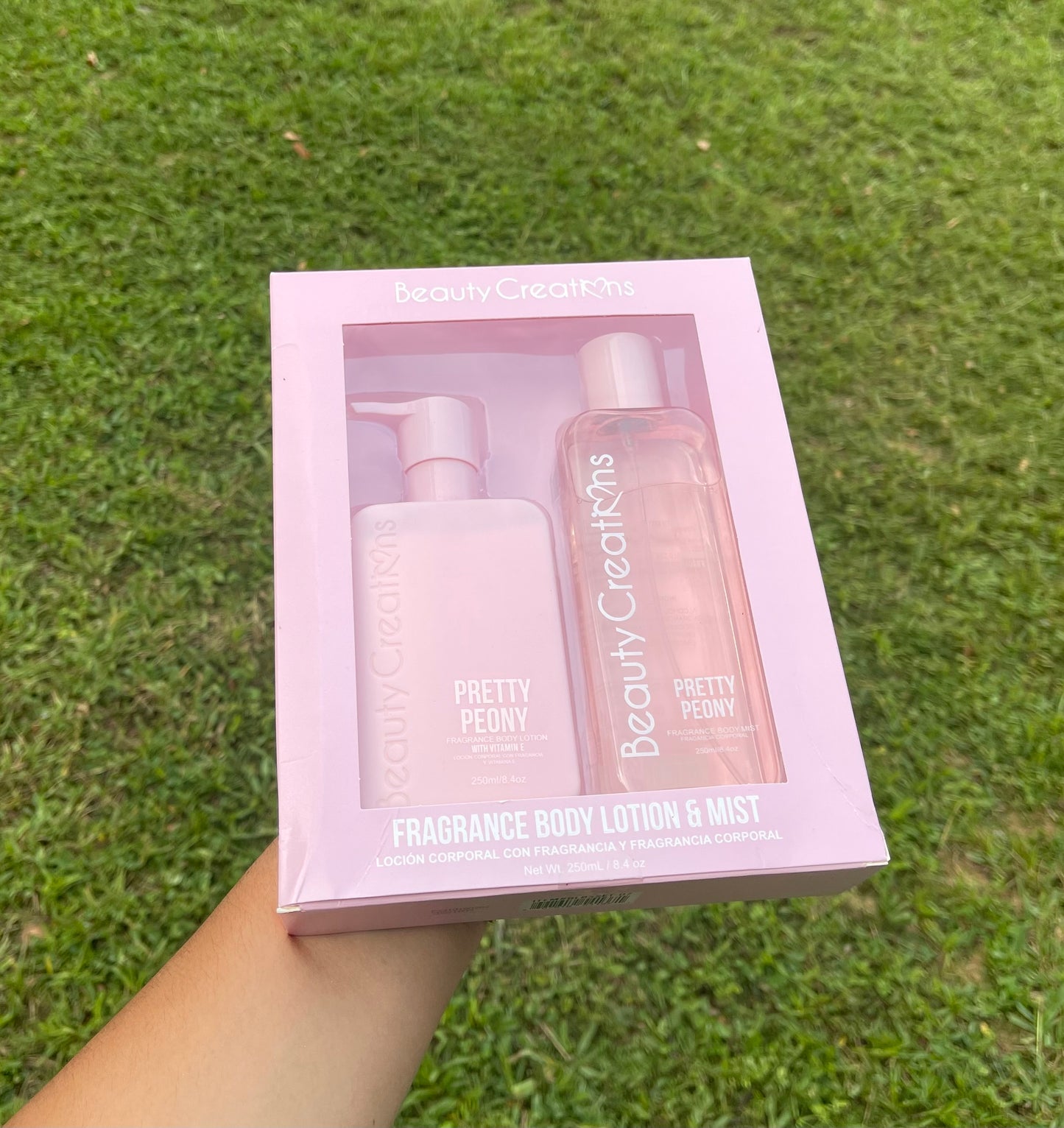 Beauty Creations Lotion & Mist Set