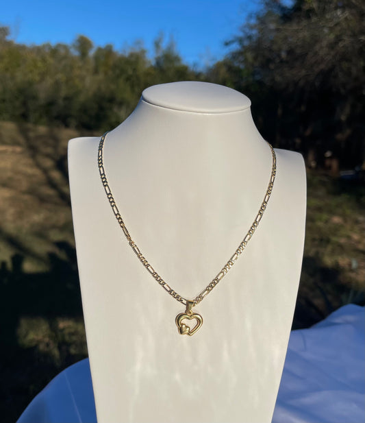 P38 - Small Double Heart Necklace