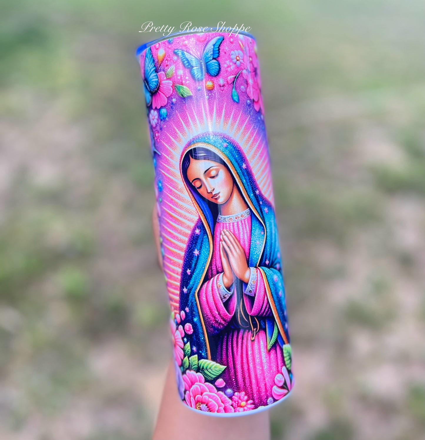 Purple Guadalupe Tumbler