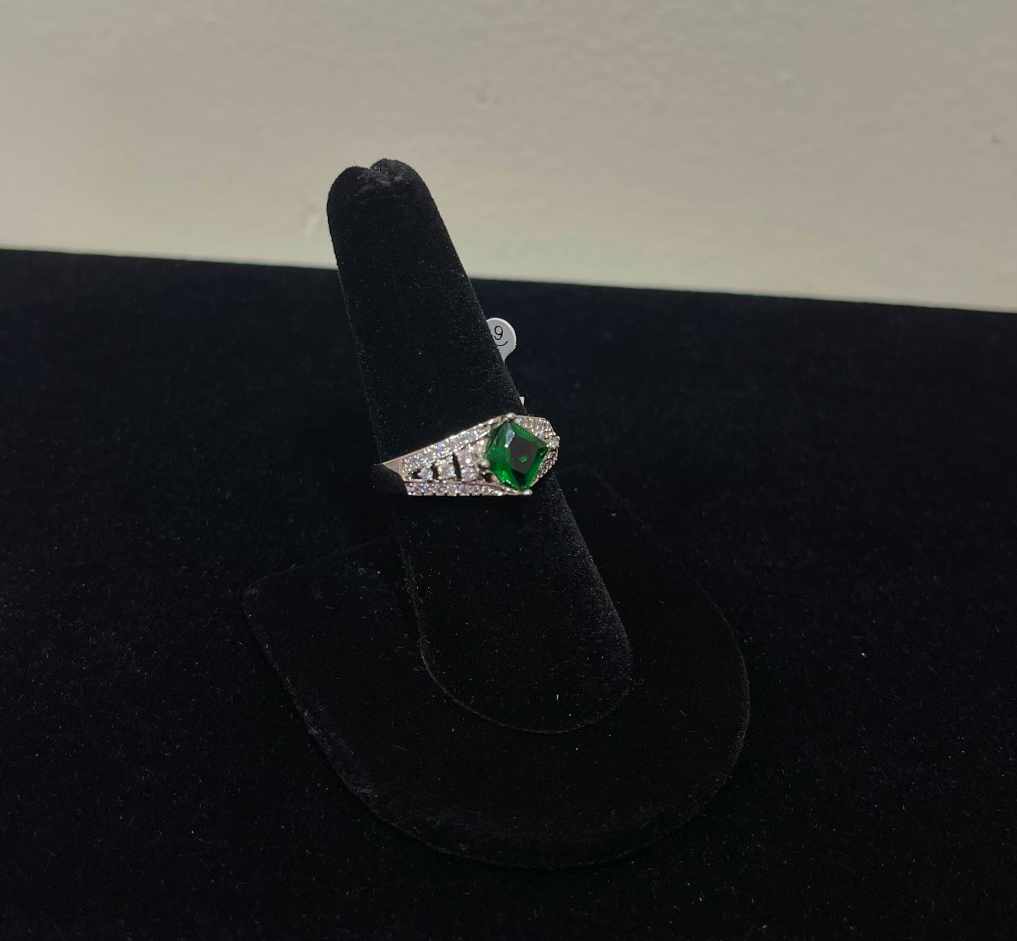 Silver Plated Diamond Ring