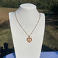 P87  - Guadalupe Red Heart Necklace
