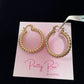 Gold Plated Hoops (H-12)