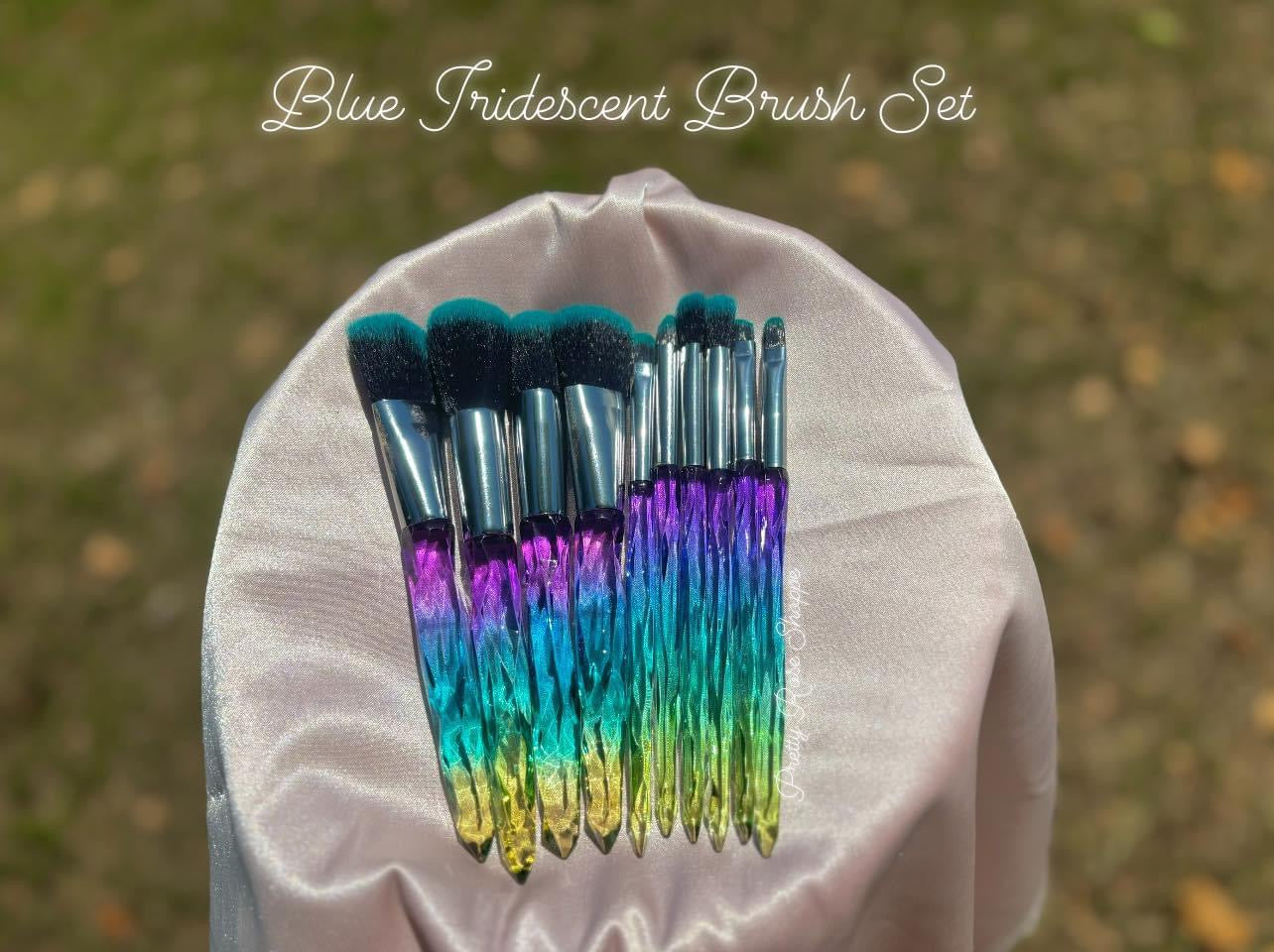 Iridescent 10pcs Brush Set