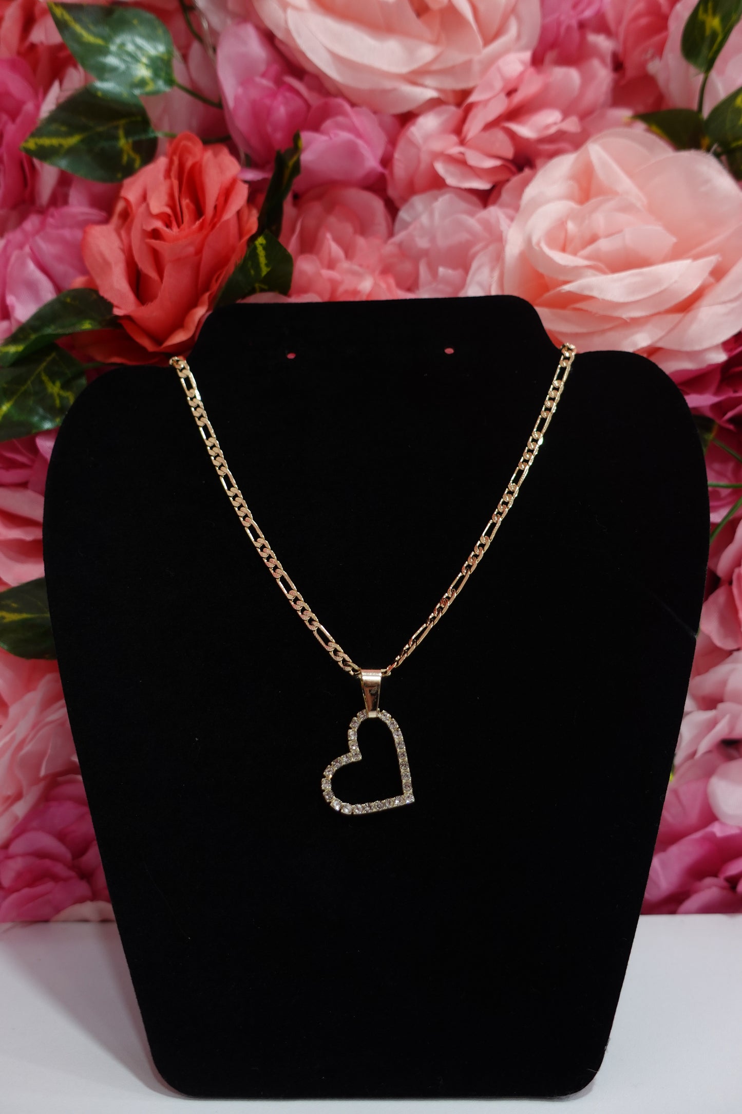 P39- Diamond Heart Necklace