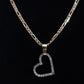 P39- Diamond Heart Necklace