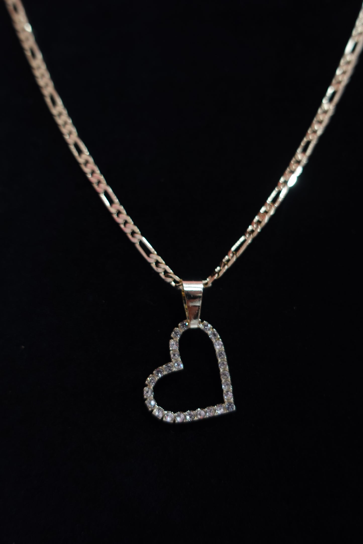 P39- Diamond Heart Necklace