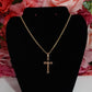 P65 - Thin Cross Necklace