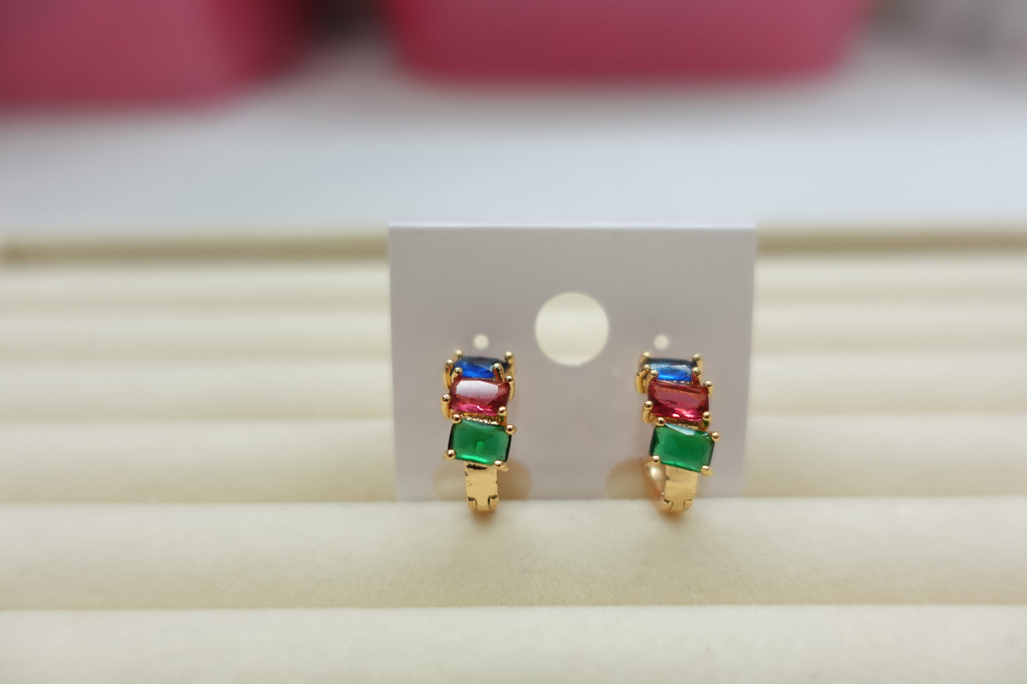 Gold Plated Earrings (E-46)