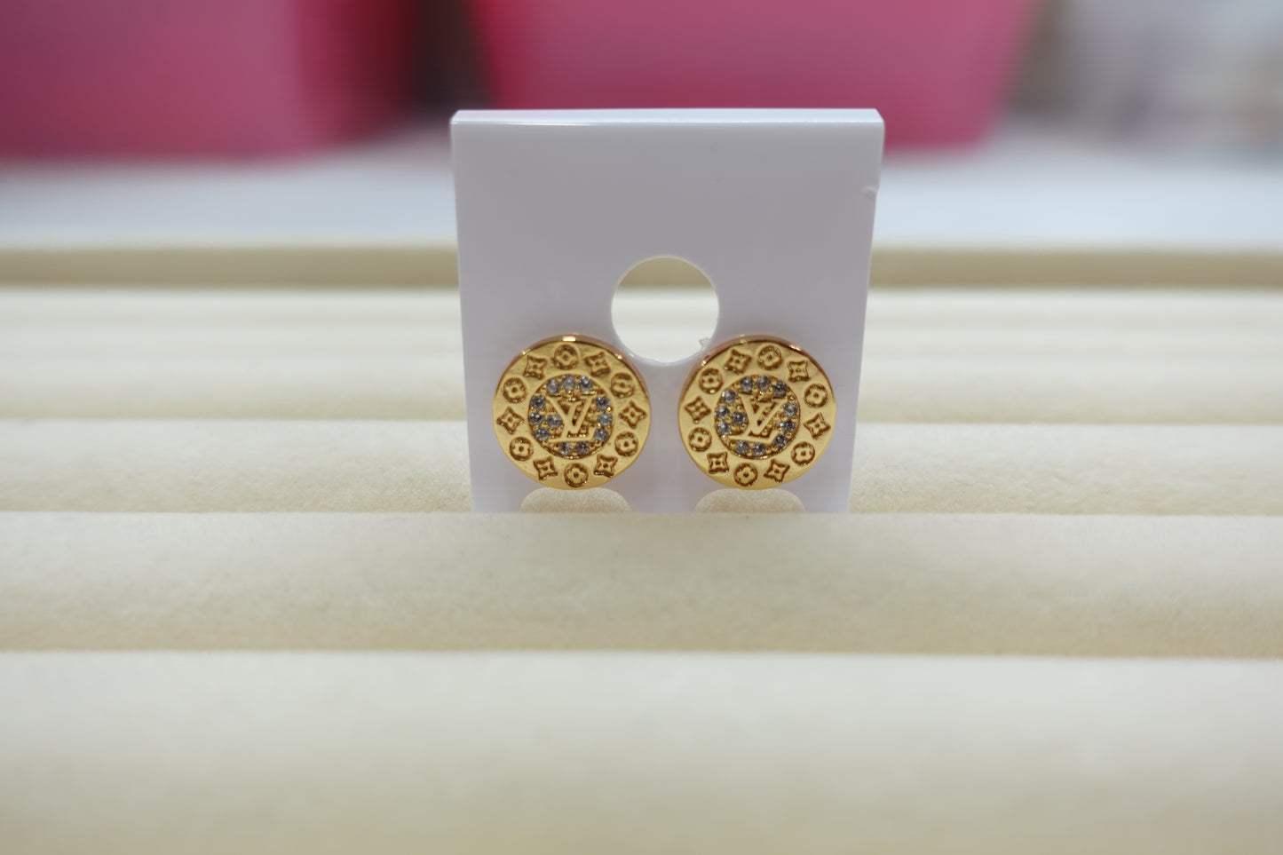 Gold Plated Earrings (E-29)