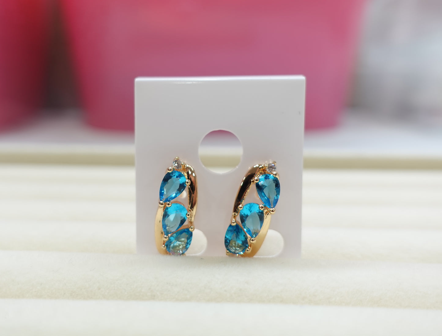 Gold Plated Earrings (E-24)