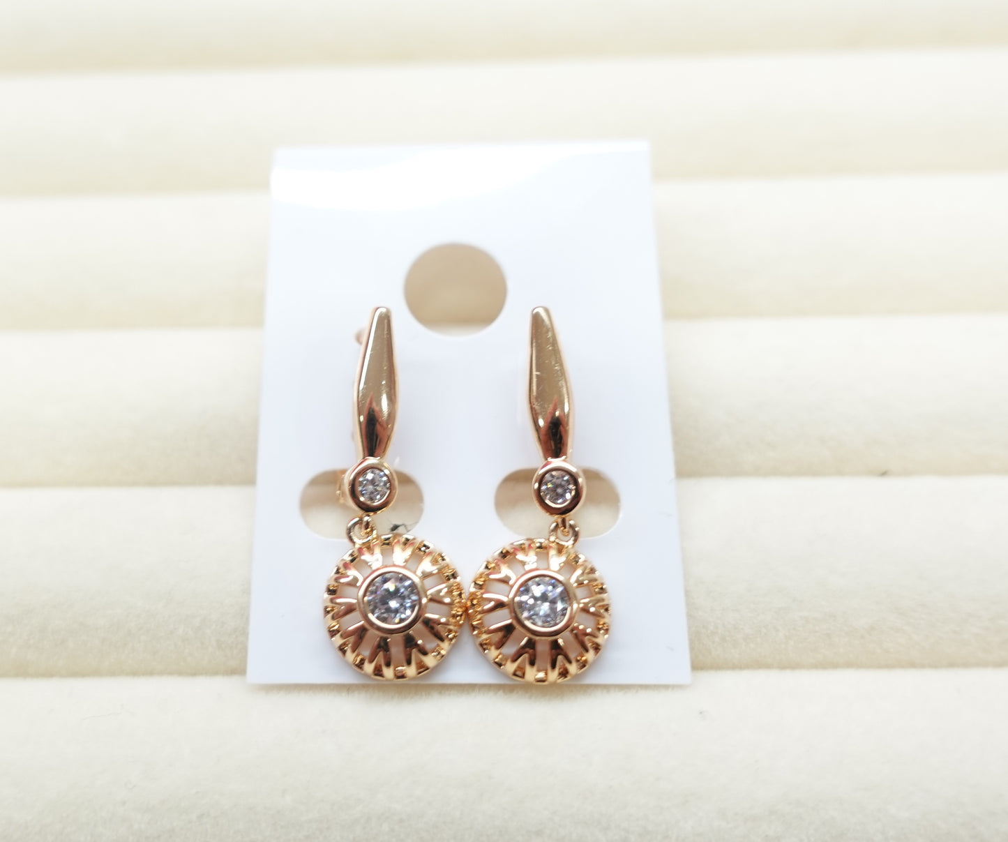 Gold Plated Earrings (E-22)