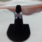 IRIDESCENT BUTTERFLY SPINNING RING #2