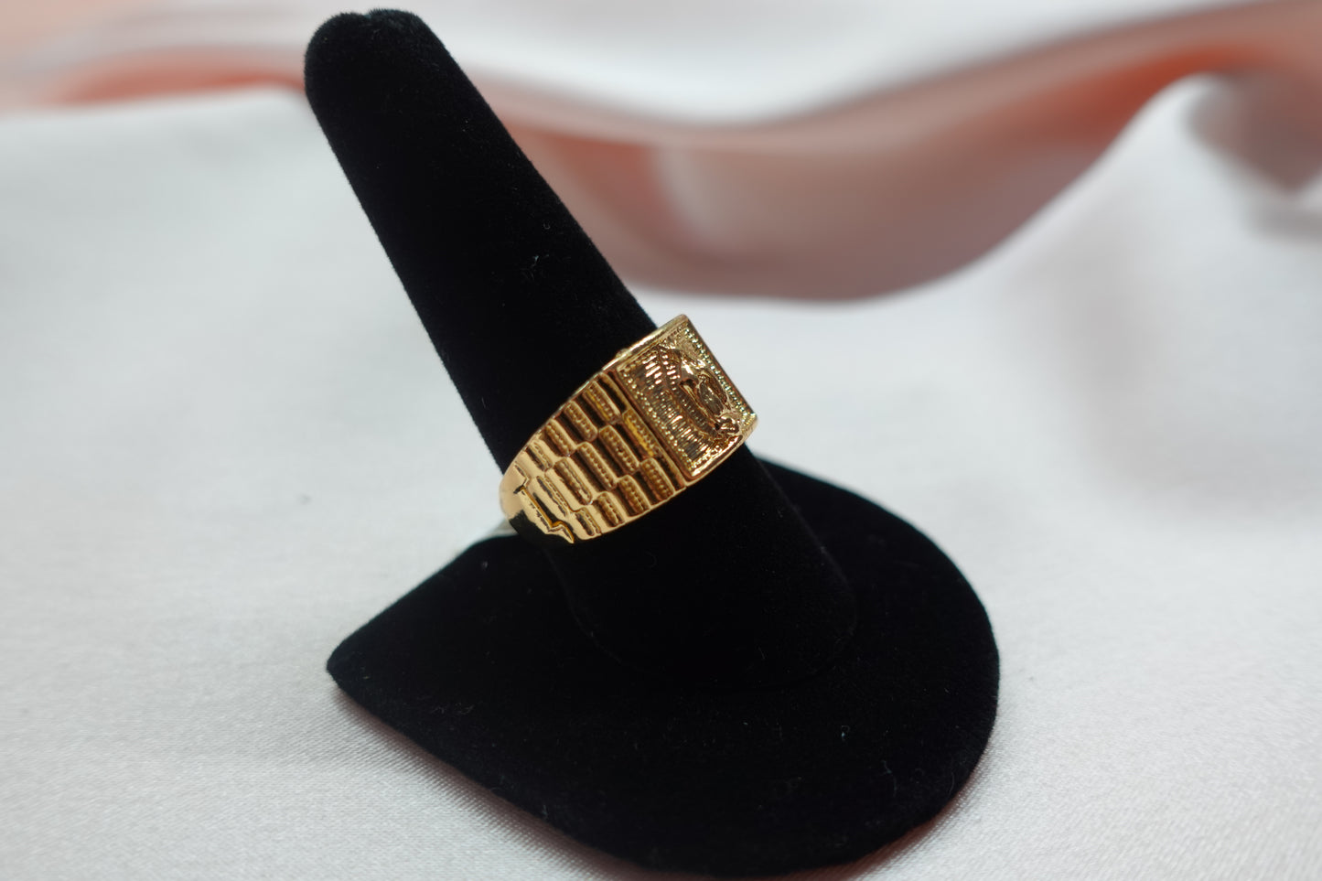 Men's Square Guadalupe Ring