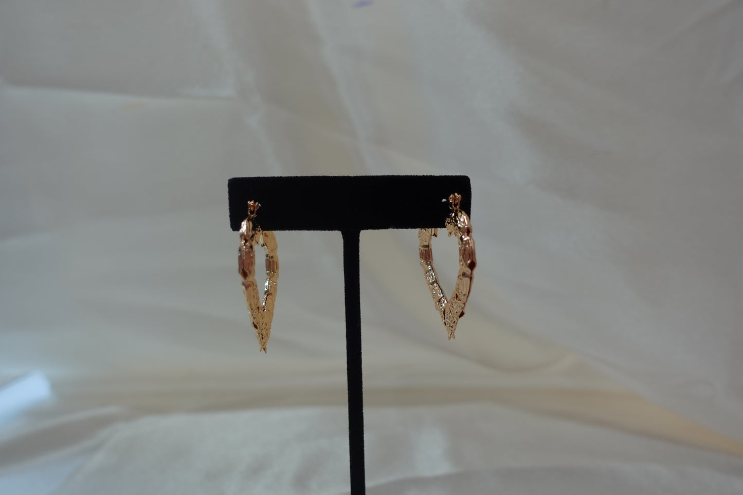 Gold Plated Hoops (H-15)