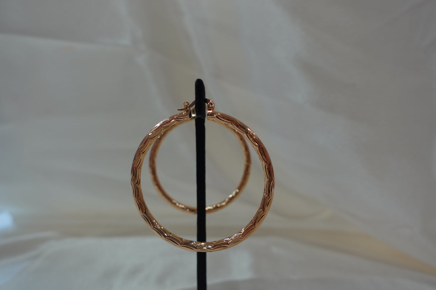 Gold Plated Hoops (H-34)