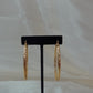 Gold Plated Hoops (H-36)