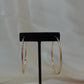 Gold Plated Hoops (H-40)