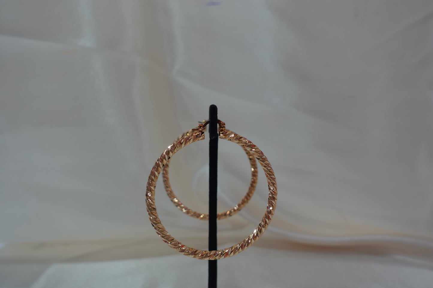 Gold Plated Hoops (H-35)