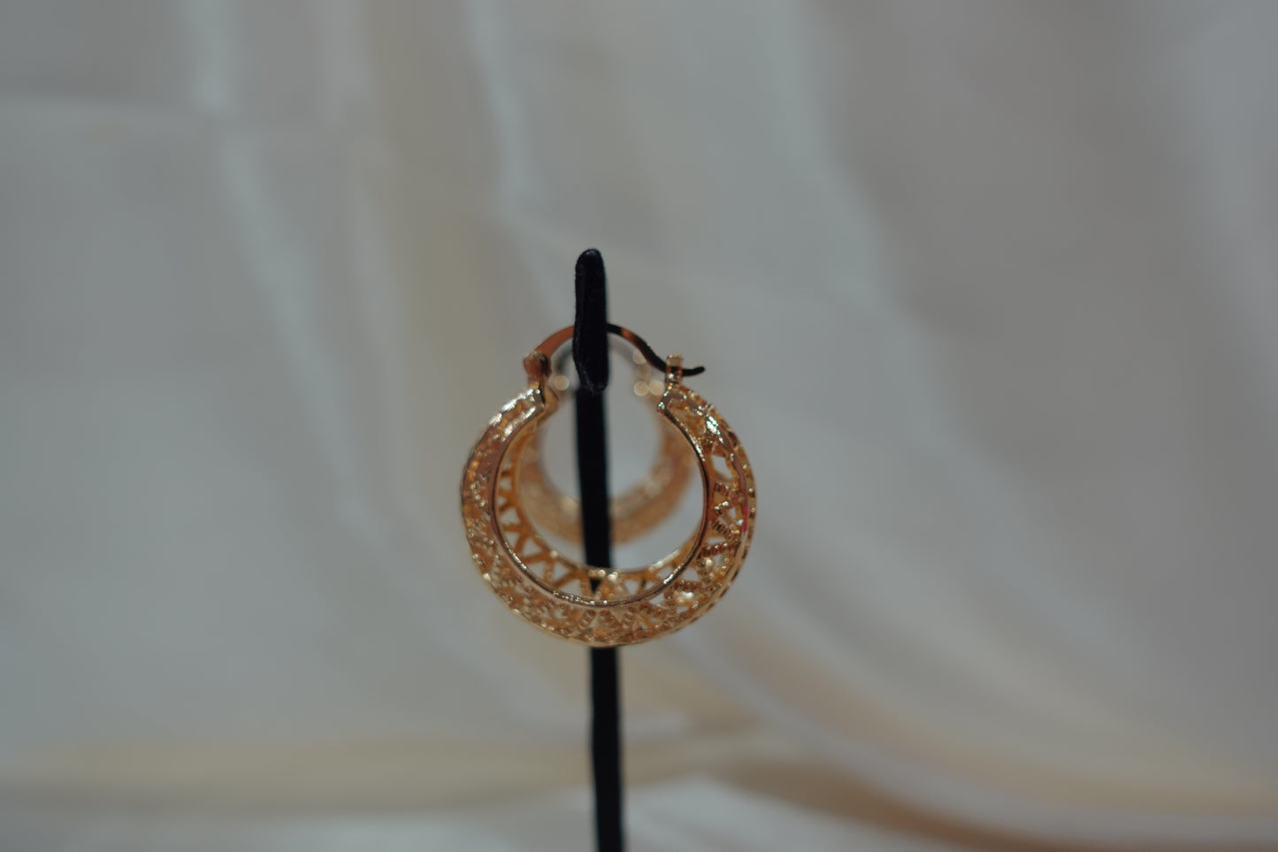 Gold Plated Hoops (H-20)