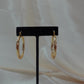 Gold Plated Hoops (H-25)