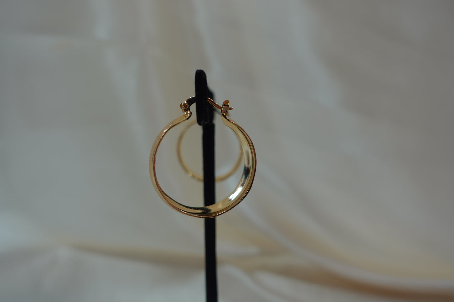 Gold Plated Hoops (H-21)