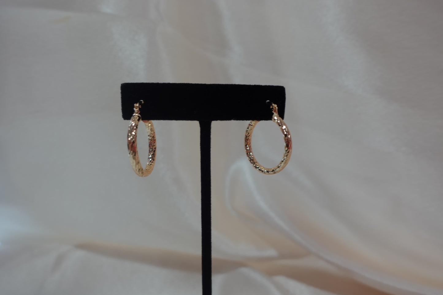 Gold Plated Hoops (H-11)