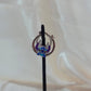 Silver Plated Hoops (H-1)