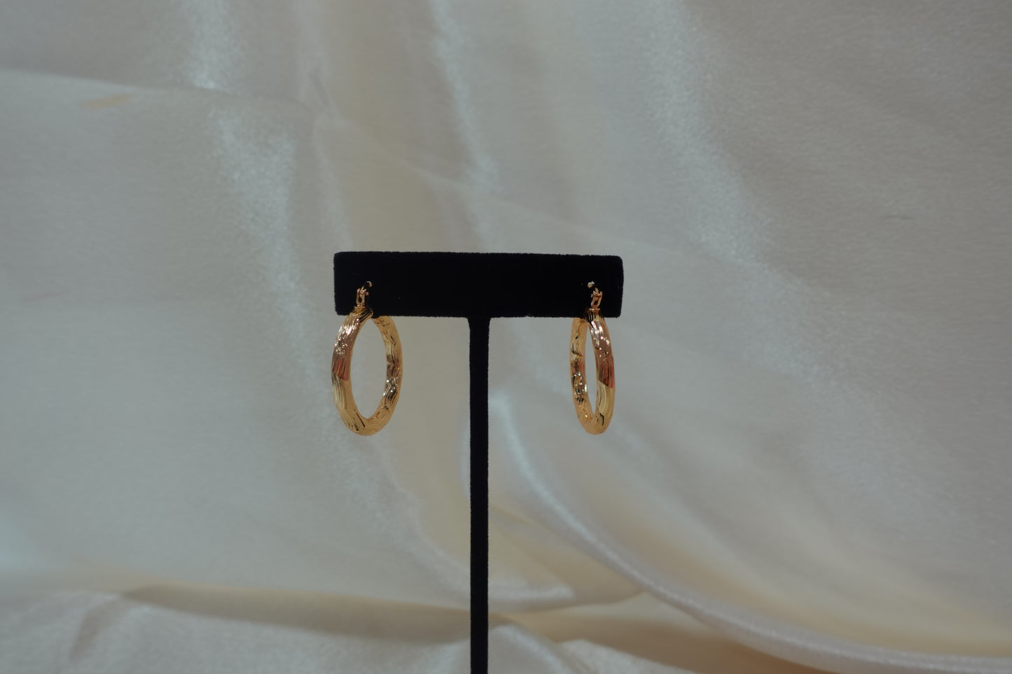 Gold Plated Hoops (H-13)