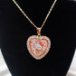 P12 - Kitty Heart Necklace