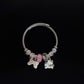 (B-14) Pretty Kitty Charm Bracelet