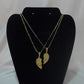 (BH-7) Breakable Heart Necklaces - El Toxico y La Toxica