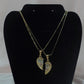 (BH-6) Breakable Heart Necklaces - TE AMO