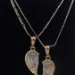 (BH-6) Breakable Heart Necklaces - TE AMO